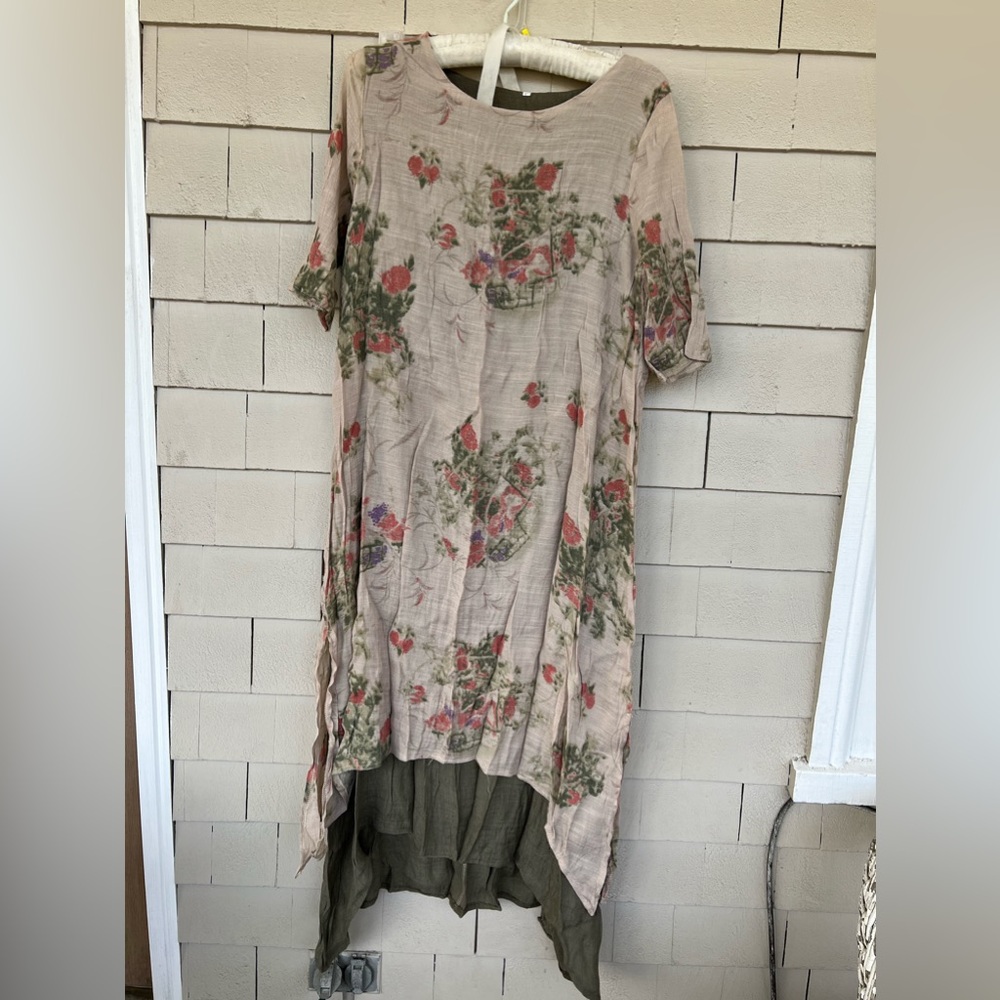 Vintage boho dress size L